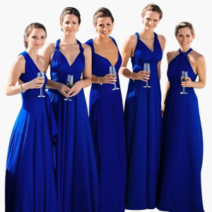 Evening Dress with V-Neck - Women's Style for Gala Nights