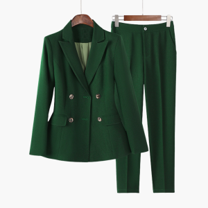 Two-Piece Women's Suit with Blazer and Pants