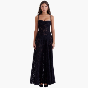 Lace Dress in Vintage Style for Women – Long & Elegant