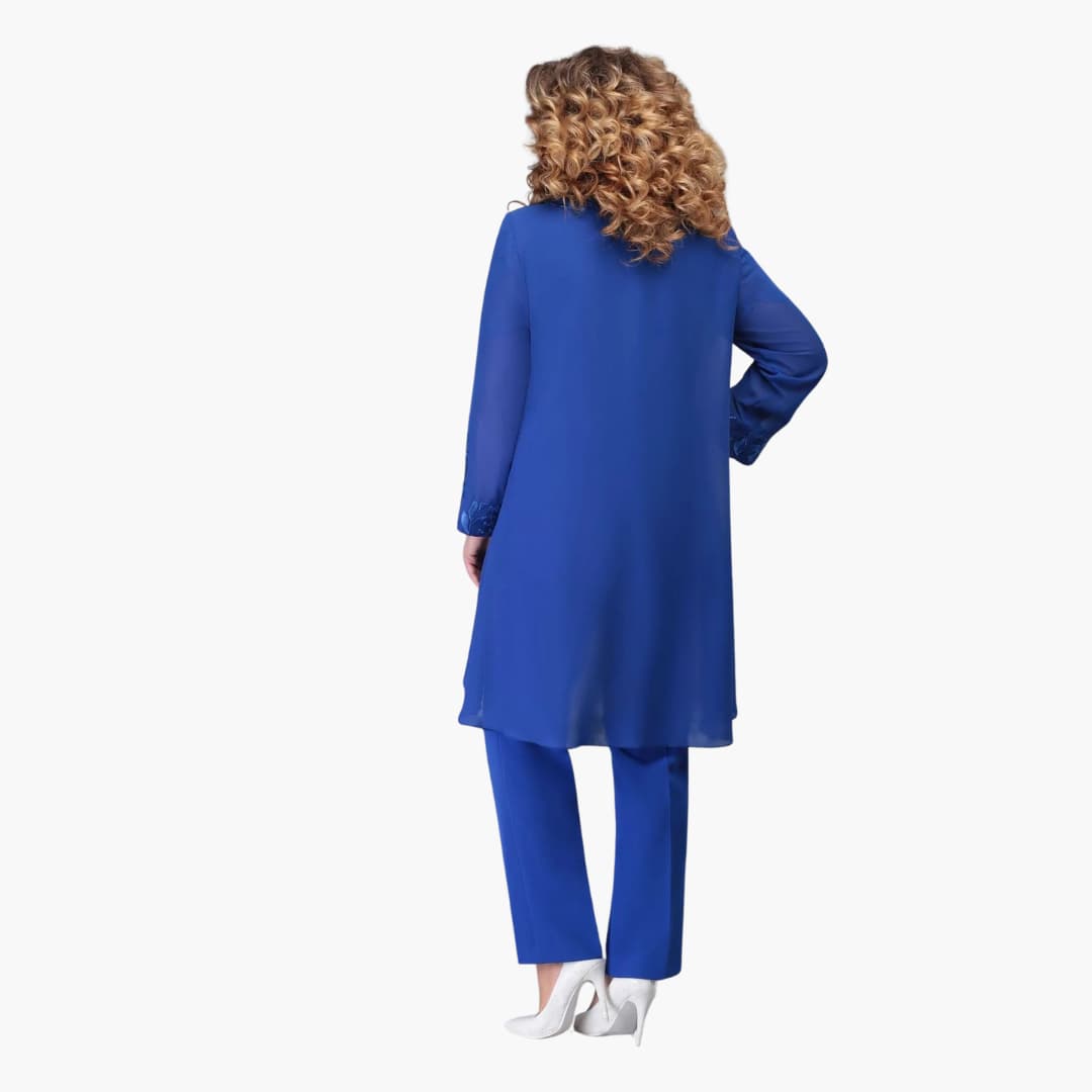 Embroidered 3-Piece Suit for Women - Image 3