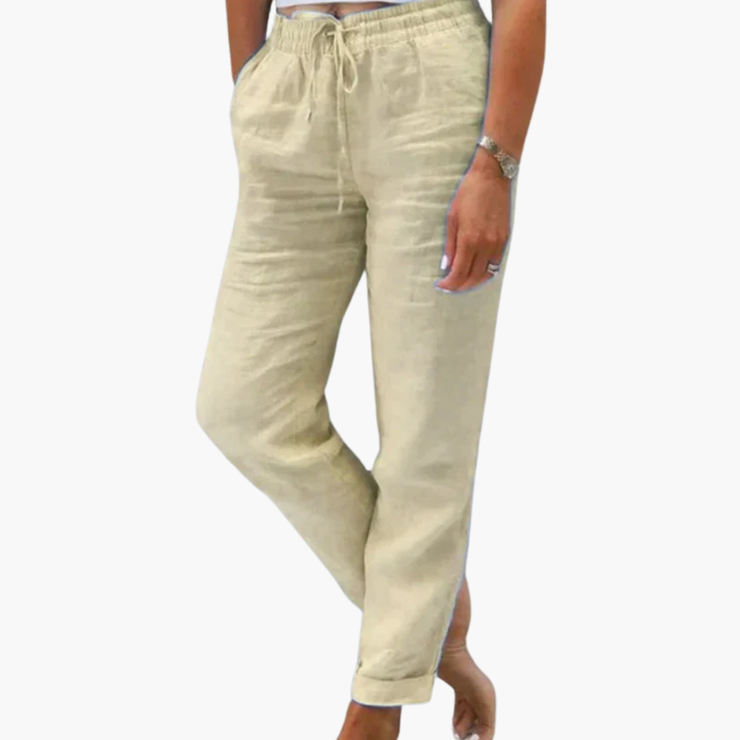 Summer Pants for Women - Airy, Loose & with Drawstring Waist - Image 3