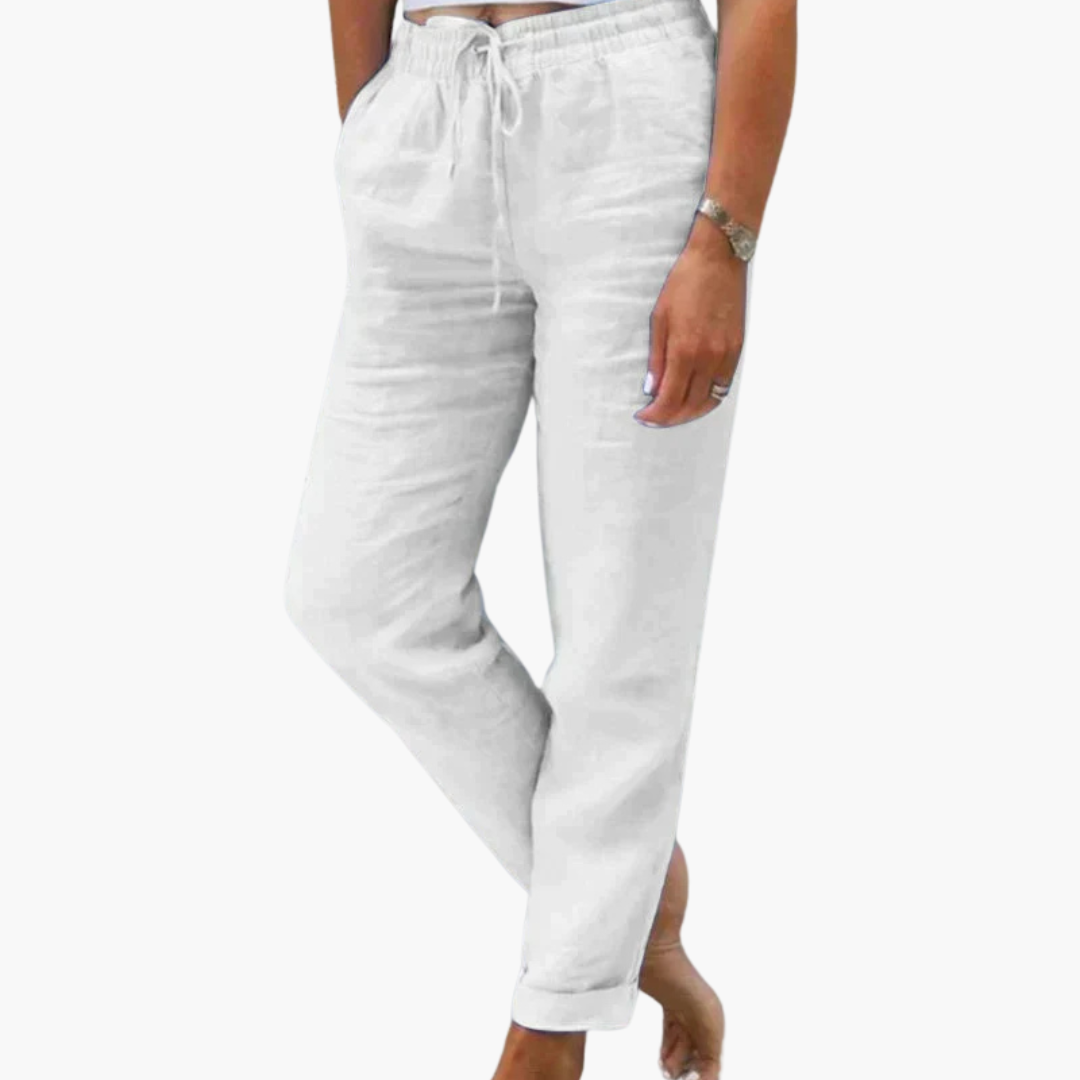 Summer Pants for Women - Airy, Loose & with Drawstring Waist - Image 4