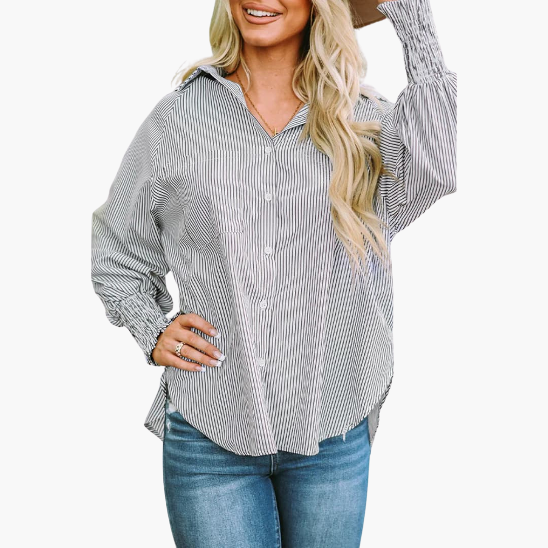 Casual Women's Shirt with Button Placket – Comfortable & Stylish - Image 4