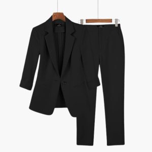 Elegant Blazer and Pants Set for Women - Perfect Suit