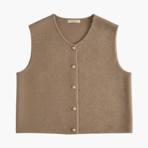 Women’s Vest with Button Front