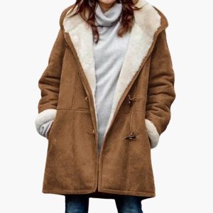 Women’s Coat with Toggle Closure