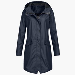 Women's Raincoat with Hood