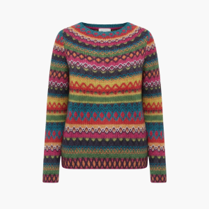 Women’s Knit Sweater with Round Neck