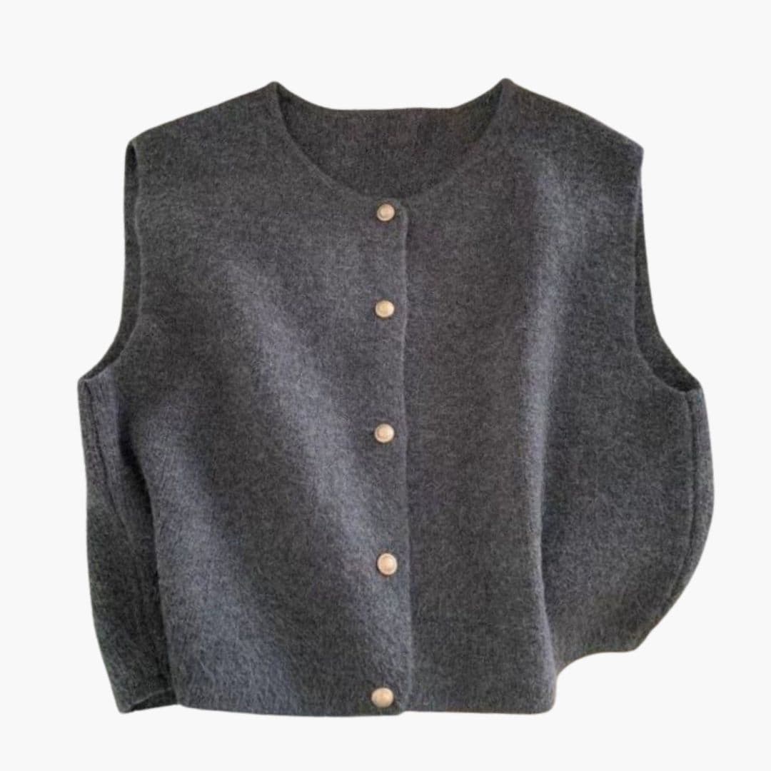 Women’s Vest with Button Front - Image 3