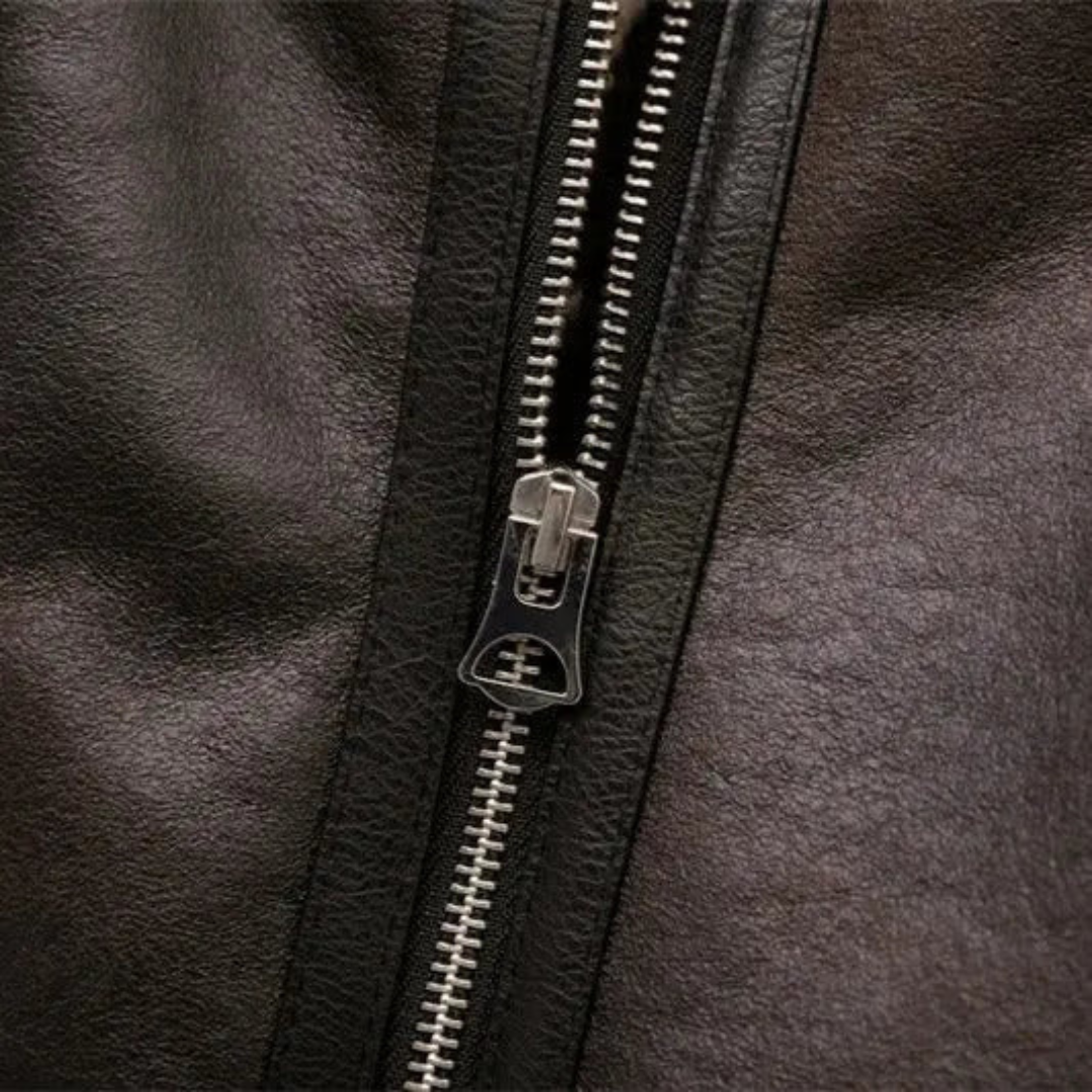 Women’s Zip Jacket with Belted Hem and Inner Lining - Image 5